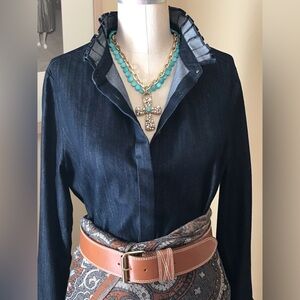 Beautiful Baroque Cross Necklace
